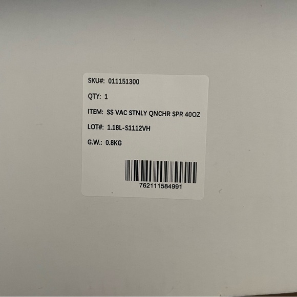 Starbucks x Stanley Spring Blue 2024 Limited Edition 40oz Tumbler - Picture 5 of 5